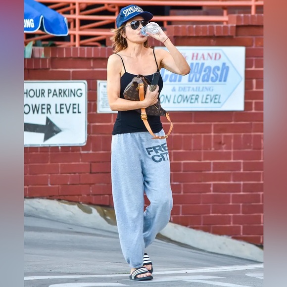 FREECITY Large Logo Sweatpants in SQUID INK Size XS - Picture 7 of 12